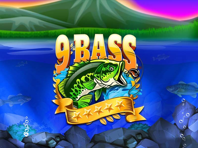 9 Bass themed background for esports match