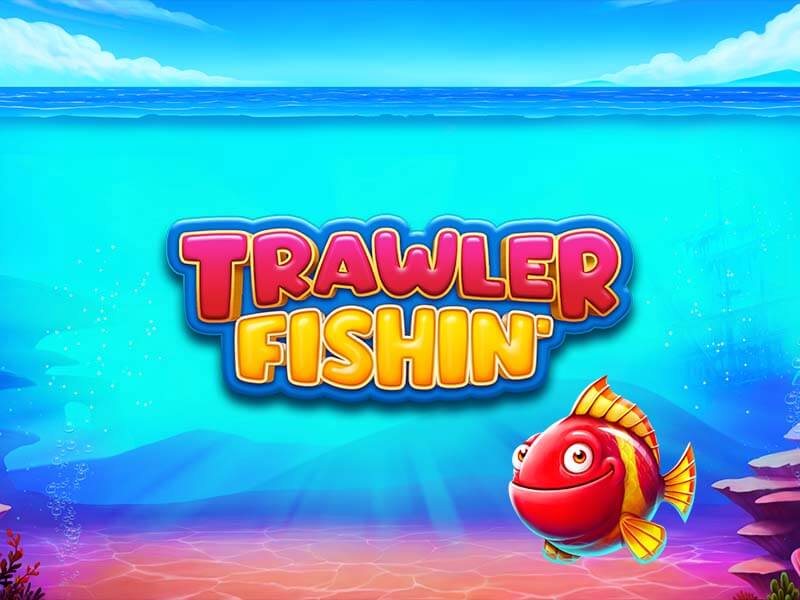 Trawler Fishin' themed background for esports match
